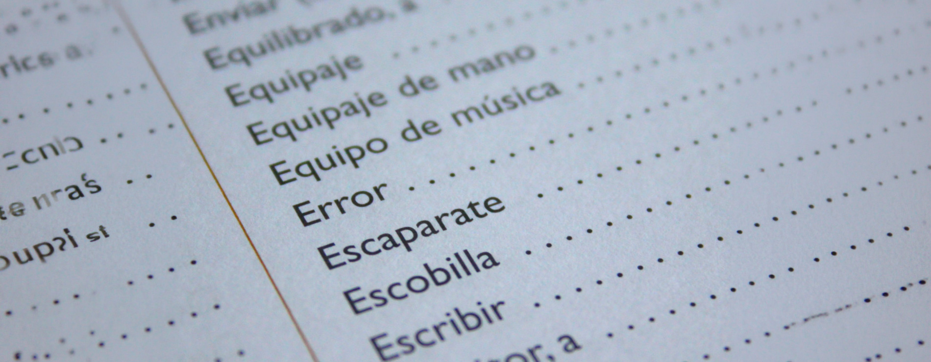 Palabras