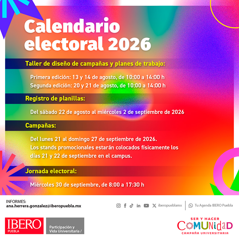 Calendario electoral 2026